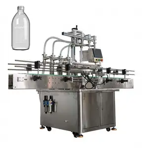 New double-head mineral water cup sealing machine can edible oil perfume filling machine