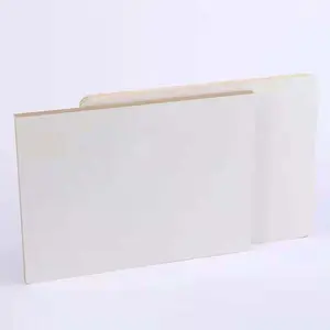 Cheap kitchen plywood sheet white melamine mdf moisture proof mdf for furniture cabinet door