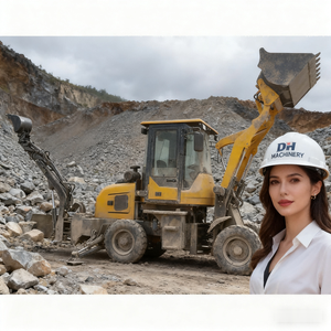 Chargeuse-pelleteuse 4 roues motrices, nouvelle chargeuse-pelleteuse et chargeuse sur pneus, modèle Y919, tracteur chinois pas <span class=keywords><strong>cher</strong></span> de 3 tonnes avec chargeuse, moteurs - Product Image 4