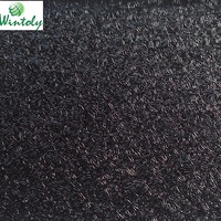 Diskon besar bubuk retak hitam lapisan epoksi poliester efek kulit cat bubuk percobaan hitam