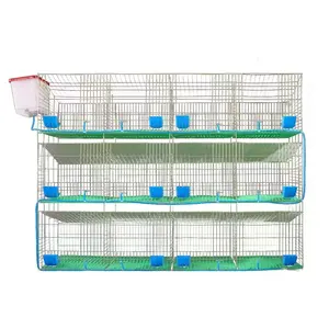 factory Outlet 15-20 Years Life Time 3 Tier hot dip galvanized Rabbit Commercial rabbit cage Mother and baby rabbit cage