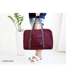 Bolsa de viaje de gran capacidad para mujer, bolsa de viaje impermeable rosa con compartimento para zapatos, seca y húmeda separada para gimnasio, venta al por mayor - Product Image 3