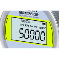 Affordable Crystal Digital Biogas Manometer - High Resolution Low Vacuum & Pressure Gauge with Mbar Unit Display