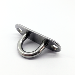 Placa de ojo ovalada de acero inoxidable 304/316 para cubierta de <span class=keywords><strong>barco</strong></span> marino, tipo pulido, para aparejos - Product Image 5