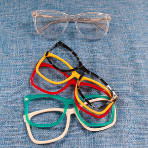 Mk9901 <span class=keywords><strong>New</strong></span> <span class=keywords><strong>Arrival</strong></span> Unisex 5 1 Tr Kính Mắt Khung Phổ Biến Thiết Kế Thời Trang Rắn Đầy Màu Sắc Từ Clip Mùa Xuân Chèn Khung - Product Image 1