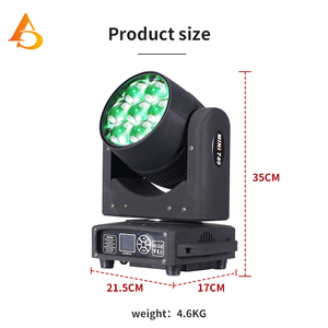 7X40W <b>LED</b> Zoom Wash with Pixel <b>Control</b> - Product Image 4