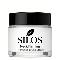 SILOS Crema Rassodante Collo Anti-Età con Tri-Peptide e Niacinamide, Effetto Lifting di Alta Qualità Professionale per Tutti i Tipi di Pelle