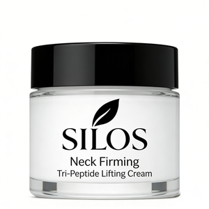 Crème raffermissante <span class=keywords><strong>pour</strong></span> le cou anti-âge SILOS avec tri-peptides et niacinamide, qualité professionnelle supérieure <span class=keywords><strong>pour</strong></span> tous les types de peau - Product Image 1
