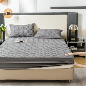 Class A Baby Safe Cotton Quilted Fitted Sheet 360° Anti-Slip, Soft & Warm Mattress Protector, Machine Washable - Product Image 6