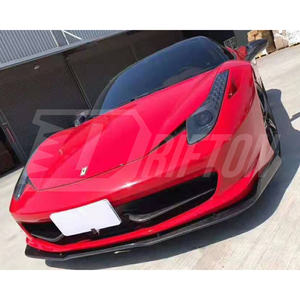 Labio delantero de fibra de carbono para <span class=keywords><strong>Ferrari</strong></span> <span class=keywords><strong>458</strong></span> <span class=keywords><strong>Italia</strong></span> Spyder - Product Image 2