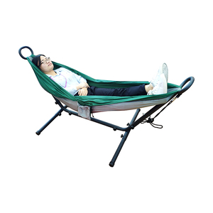 <span class=keywords><strong>Hamac</strong></span> de Camping Portable, <span class=keywords><strong>chaise</strong></span> pliante, cadre en acier, facile à transporter, <span class=keywords><strong>pour</strong></span> jardin en plein air, offre spéciale - Product Image 3