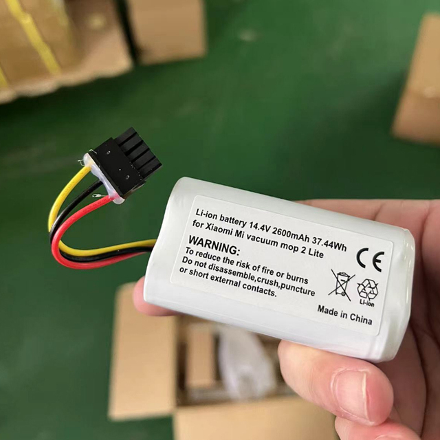 14.4V 2600mAh 3200mah Replacement Li-ion Battery for Xiaomi Mi Mijia Mop 2 Lite MJSTL