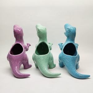 Pots <span class=keywords><strong>de</strong></span> fleurs <span class=keywords><strong>de</strong></span> <span class=keywords><strong>dinosaure</strong></span> Pots <span class=keywords><strong>de</strong></span> fleurs d'animaux en céramique <span class=keywords><strong>Pot</strong></span> <span class=keywords><strong>de</strong></span> plantes succulentes - Product Image 2