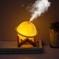 H2o usb coloré humidificateur feu flamme humidificateur diffuseur intelligent humidificateur à ultrasons purificateur uv