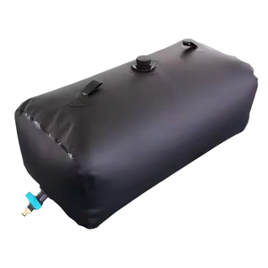 <span class=keywords><strong>Sac</strong></span> <span class=keywords><strong>de</strong></span> stockage d'eau d'urgence en PVC pliable et flexible pour l'agriculture et la randonnée avec valve à connexion rapide - Product Image 4