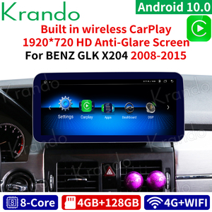 วิทยุติดรถยนต์ Krando Android 13.0 <span class=keywords><strong>4</strong></span>+128G <span class=keywords><strong>RAM</strong></span> 10.25 นิ้ว สำหรับรถยนต์ Mercedes Benz GLK X204 ปี 2008-2015 เครื่องเล่นมัลติมีเดีย NTG <span class=keywords><strong>4</strong></span>.0 <span class=keywords><strong>4</strong></span>.5 พวงมาลัยขวา - Product Image 3