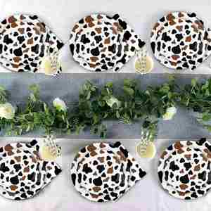 9-Inch <b>Disposable</b> Foil <b>Plate</b> Pack for Parties Disposal Paper Supplies - Product Image 3
