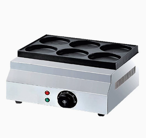 เครื่องทำเบอร์เกอร์และขนมถั่วแดง/ขนมวงกลม สแตนเลส คุณภาพสูง 220V สำหรับร้านค้า/แผงลอย - Product Image 1