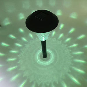 Lampe solaire de jardin Hejia, modèle Big Hat, éclairage décoratif extérieur, lampe d'ambiance pour patio - Product Image 2