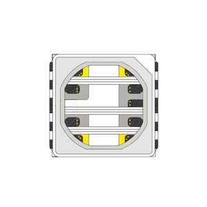 Tùy chỉnh thực hiện <span class=keywords><strong>SMD</strong></span> LED chip Diode 7070 6064 rgbww RGB + WW lớn công suất cao 3V/6V 2 Wát màu xanh đỏ phát thải được thiết kế cho nhiếp ảnh Đèn - Product Image 4