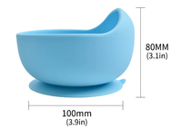 5 pièces antidérapant Silicone bébé alimentation vaisselle ensemble américain 9 pièces ventouse bol assiette cuillère fourchette bavoirs tasse enfants dîner plats