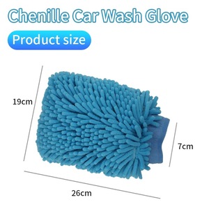 Dày mềm không trầy xước ô tô sợi nhỏ găng tay vải công cụ ướt và khô kép sử dụng dày Chenille xe chi tiết rửa MITT - Product Image 5