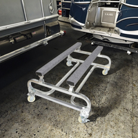 Motomarine Chariot PWC Bateau Jet Ski Stand Stockage Remorque Dock Chariots Capacité de 1000lb