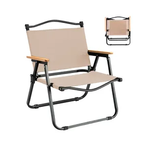 Kermit – chaise de plage compacte, Portable pliable, inclinable, basse, pour jardin, pique-nique, Camping, pliable