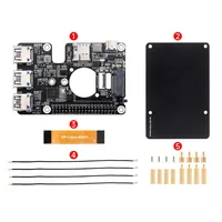 Placa de Extensión USB 3.2 PCIe a M.2 4G/5G Personalizada para Raspberry Pi 5, para Módulos SIMCom Quectel 4G/5G