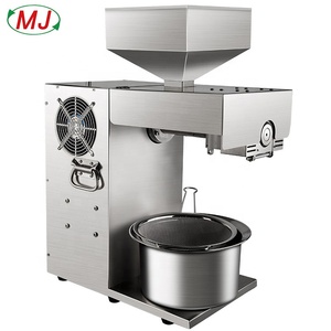 เครื่องกดน้ำมันเย็น MJ T15 ขนาดเล็ก 20 กก./ชม. สำหรับธุรกิจขนาดเล็ก ใช้กับเมล็ดพืช ถั่ว โกโก้ ถั่วลิสง งา อะโวคาโด - Product Image 2