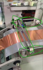 トラッキングマークセンサー & アルミブロック,撮影用カッティングマシンのスペアパーツ強化ガラス製造機 - Product Image 2