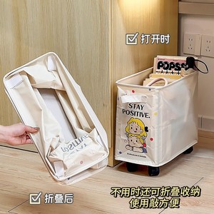 Caja de almacenamiento debajo de la cama para dormitorio, gran capacidad, rectangular, de tela no tejida con ruedas para ropa de estudiantes y artículos diversos. - Product Image 2