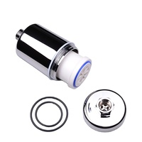 Filtre à charbon de bois ABS galvanisé, dispositif de Filtration de douche automatique, acier inoxydable, écologique, ménage 1/ 2 pouces mâle et femelle