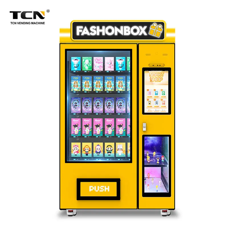TCN Attractive Design lucky box vending machine Lucky Bags Blessing Box Custom Vending Machine