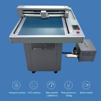 Nueva Máquina de Corte y Plegado Automática de Cama Plana, Plotter de Corte para Cartón con Cámara de Ubicación ZL750PRO 220V 1000W 1