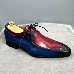Zapatos de Negocios para Hombre, de Cuero, Sin Cordones, Impermeables, Transpirables, con Soporte de Arco, Punta Puntiaguda, Elegantes, para Oficina, Carrera, Boda - Product Image 1