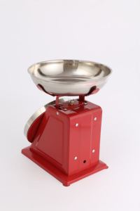 Simulazione in miniatura della casa delle bambole frutta Vintage pesatura bilancia per frutta piattaforma bilancia modello bambola Decor Toy - Product Image 4