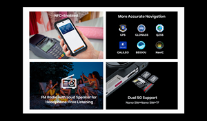 โทรศัพท์มือถือ Fossibot F115 Ultra Rugged ขนาด 6.78 นิ้ว 12GB+256GB ระบบปฏิบัติการ Android 16 กล้องถ่ายภาพความร้อน แบตเตอรี่ 20000mAh มองเห็นในเวลากลางคืน รองรับ 5G - Product Image 5