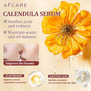 Sérum facial à la calendula AFCARE, essence faciale <span class=keywords><strong>contenant</strong></span> <span class=keywords><strong>de</strong></span> <span class=keywords><strong>l</strong></span>'<span class=keywords><strong>acide</strong></span> <span class=keywords><strong>salicylique</strong></span>, sérum réparateur contre <span class=keywords><strong>l</strong></span>'acné, huile pour réduire les pores, éliminer les points noirs, nettoyage - Product Image 5