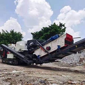 آلة فرز الرمال الهيدروليكية الزاحفة، شاشة اهتزازية متنقلة لكسارة الحجارة - Product Image 4