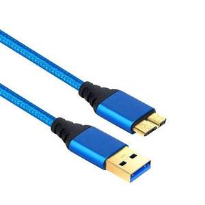 Cable de Datos USB 3.0 a Micro-B para Disco Duro Portátil, Cable Micro B 3.0 con Trenzado de Nailon - Product Image 3