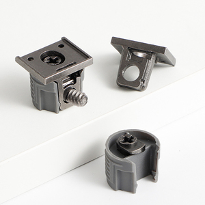 Goupilles de support, support d'étagère d'armoire, clous de séparation invisibles, broches de support d'étagère trois en un avec bouchons de trou - Product Image 5