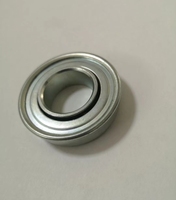Roulements estampés à bride en acier pressé CB2035 utilisés pour les tondeuses à gazon, les roulettes, les roues de la charrette à main