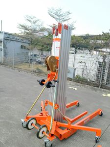 3,5 m 5m 6,5 m 7,9 m altura de elevación muebles <span class=keywords><strong>Material</strong></span> de aluminio Manual de elevador para venta - Product Image 2