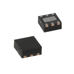 Componente Electrónico MIC5321-GWYMT-TR 6 UFDFN con Contacto Expuesto, 6 TMLF, Gestión de Energía (PMIC), Comprar en Línea - Product Image 1