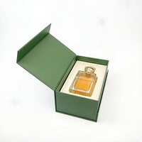 Boîte cadeau rigide de luxe Dr.Box style livre avec impression dorée personnalisée, papier d'art et carton gris pour parfum