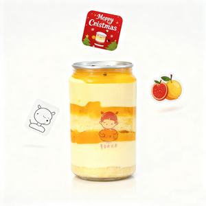 ขวดพลาสติก PET ใสแบบมีห่วงดึง ขนาด 250 มล./500 มล./1000 มล. สำหรับน้ำผลไม้ น้ำอัดลม น้ำเปล่า ครีม อาหาร และเครื่องดื่ม พร้อมโลโก้สั่งทำได้ - Product Image 5