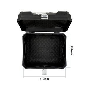 Boîte de rangement arrière étanche de très grande capacité 58L pour moto et vélo électrique, idéale pour la livraison de nourriture, les trajets quotidiens et le transport de marchandises - Product Image 3