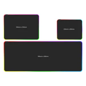 Personalizado XL XXL Grande RGB Gaming Mouse Pad Sublimação RGB Teclado Mesa Mat Mousepad