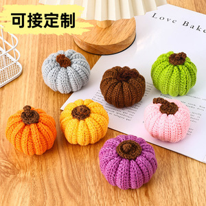 พวงกุญแจไหมพรมถักมือพิมพ์ดิจิตอลดีไซน์ดั้งเดิมของตกแต่งงานปาร์ตี้คริสต์มาสฮาโลวีน - Product Image 2